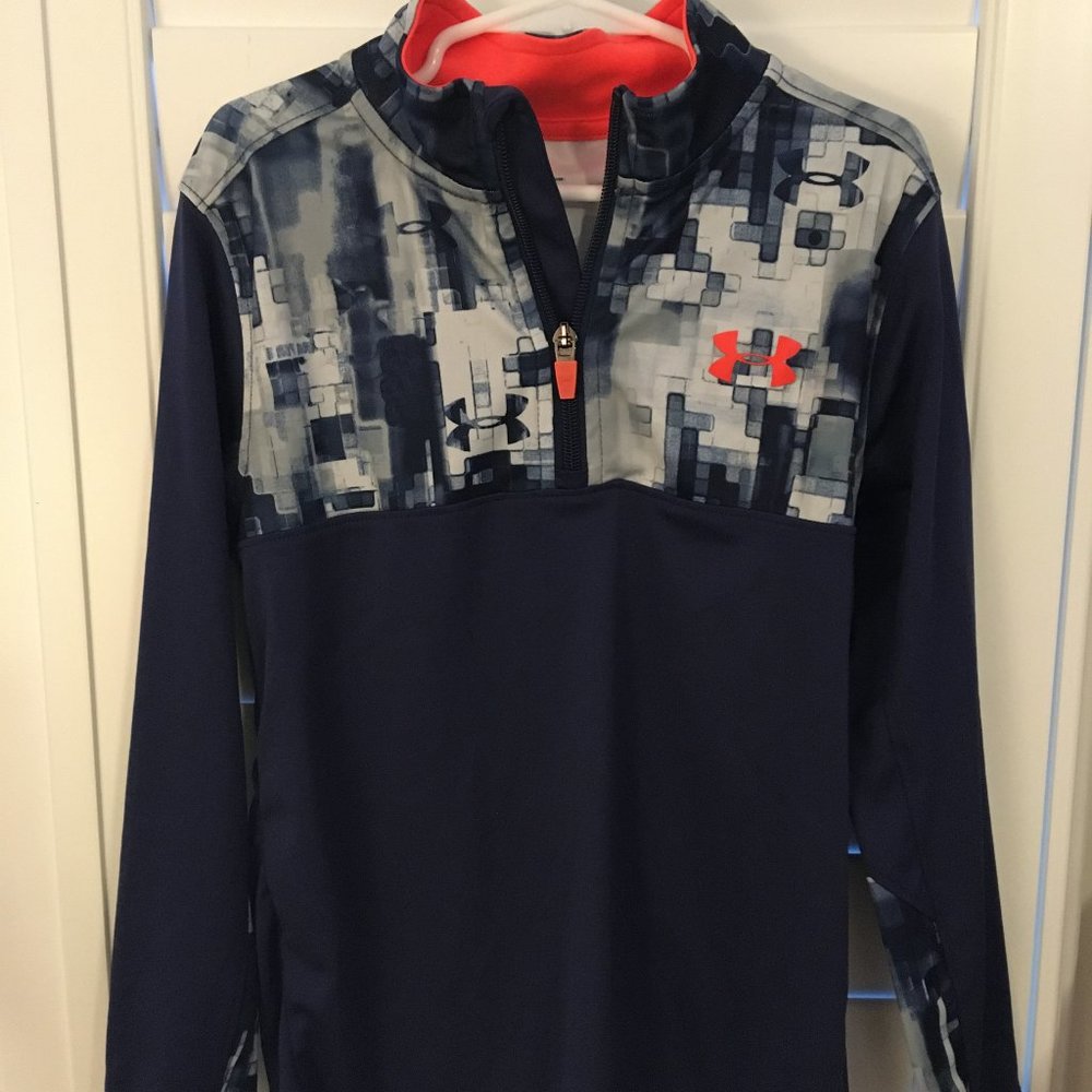 Boy's Under Armour Quarter Zip Pullover